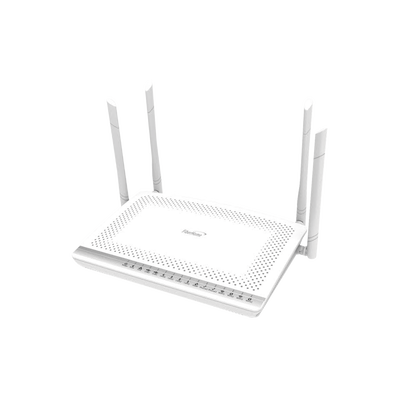 ONT Para Aplicaciones FTTH/GPON, con Wifi Doble Banda 2.4/5GHz, Mimo 2X2, 4 Puertos Gigabit Ethernet y 2 Puertos USB 2.0, Acepta Conector SC/UPC