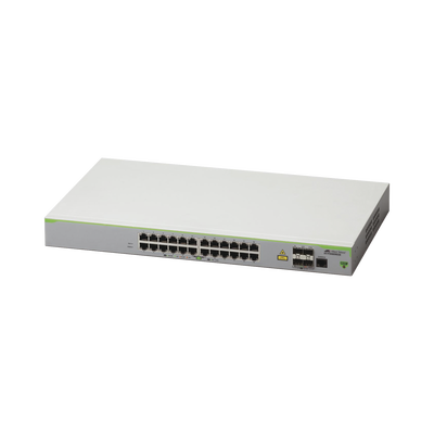 Switch Administrable CentreCOM FS980M, Capa 3 de 24 Puertos 10/100 Mbps + 4 SFP Gigabit - ABD Systems