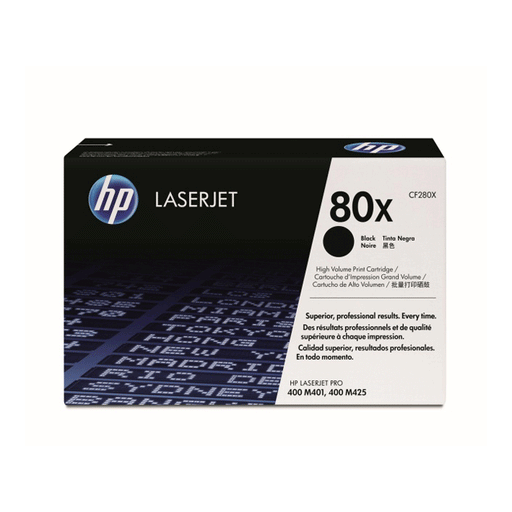 TONER HP 80X NEGRO P/ LASERJET CF280X - 6900 PAGINAS