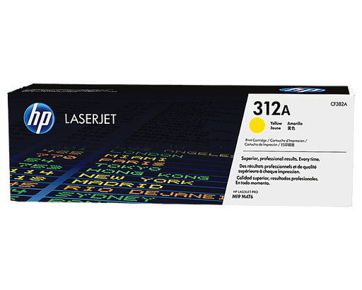 TONER HP AMARILLO PARA LASERJET M476 (CF382A)- 2,700 PAGINAS - ABD Systems