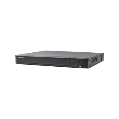 DVR 4 Megapixel Lite / 16 Canales TURBOHD + 8 Canales IP / 2 Bah&iacute;as de Disco Duro / 1 Canal de Audio / Salida de V&iacute;deo en 4K