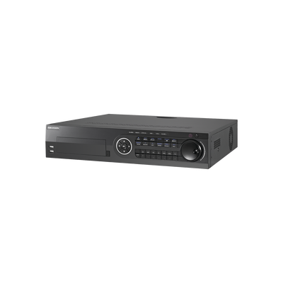 DVR 4 Megapixel / 8 Canales TURBOHD + 4 Canales IP / 8 Bah&iacute;as de Disco Duro / 8 canales de Audio / 16 Entradas de  Alarma