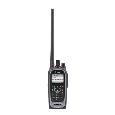 Radio digital NXDN  con pantalla a color en la banda de VHF, rango de frecuencia 136-174MHz, 1024 canales, teclado DTMF, sumergible IP68, encriptaci&oacute;n DES, GPS, bluethooth. no incluye cargador ni antena.