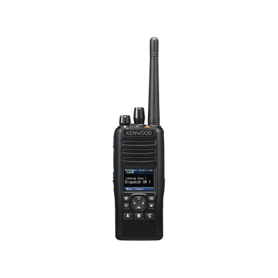 136-174 MHz, 6 W, Display a color, Bluetooth, GPS, MicroSD, 1024 Canales, Incluye Bater&iacute;a, Antena, cargador y clip. - ABD Systems