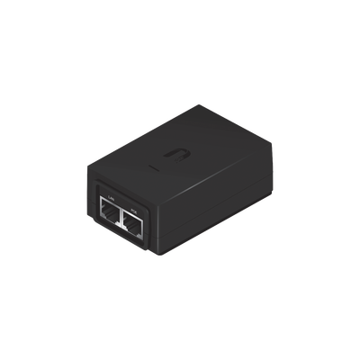 Adaptador PoE Ubiquiti de 24 VDC, 1.0 A con puerto Gigabit - ABD Systems