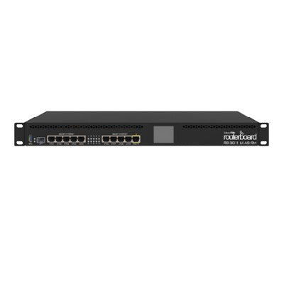 RouterBoard, CPU 2 N&uacute;cleos, 10 Puertos Gigabit Ethernet, 1 Puerto SFP, 1 GB Memoria, Licencia Nivel 5, Montaje Rack