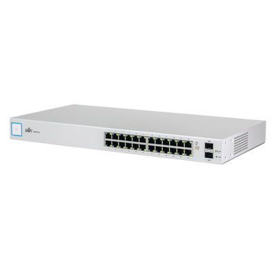 Switch UniFi capa 2 administrable de 26 puertos Gigabit (24 eth. y 2 SFP) Throughput 38.69 Mpps - ABD Systems
