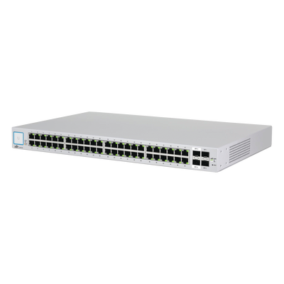 Switch UniFi administrable de 48 puertos 10/100/1000, 2 SFP y 2 SFP+, Sin PoE - ABD Systems