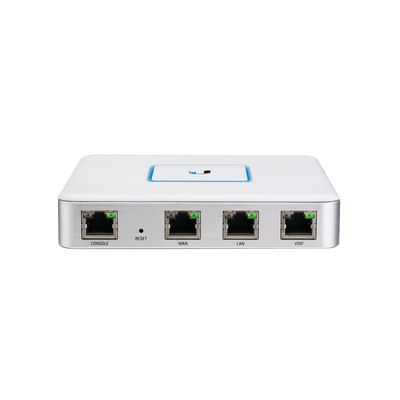 Router UniFi puertos Ethernet Gigabit, desempe&ntilde;o de 1 Mpps, hasta 100 dispositivos en LAN, bloqueo de tr&aacute;fico por categor&iacute;a, administraci&oacute;n desde la nube