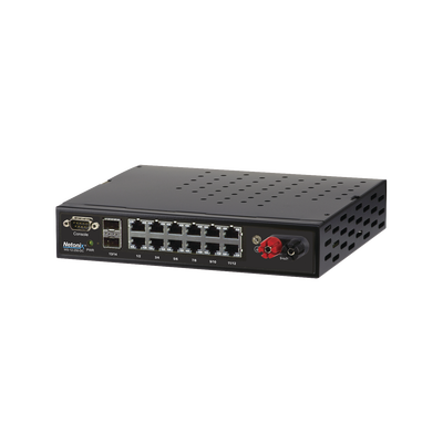 Switch WISP PoE Administrable de 14 puertos (12 PoE Gigabit + 2 SFP) entrada de 9-72VCD - ABD Systems