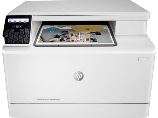 HPS MULTIFUNCIONAL HP COLOR LASERJET PRO M180NW, 17 PPM, RED, WIFI - ABD Systems