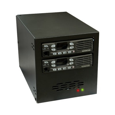 Repetidor Compacto, VHF 136-174 MHz, 50 Watts, COR, Tonos CTCSS y Digitales, Inc. Duplexer, Fuente y Ventilador.