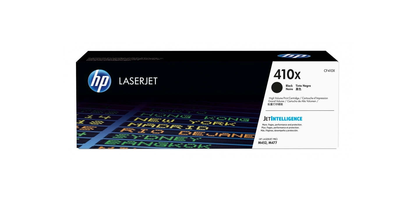 TONER HP 410X NEGRO ( CF410X) RENDIMIENTO 6500 PAGINAS / LASERJET PRO M452-M477