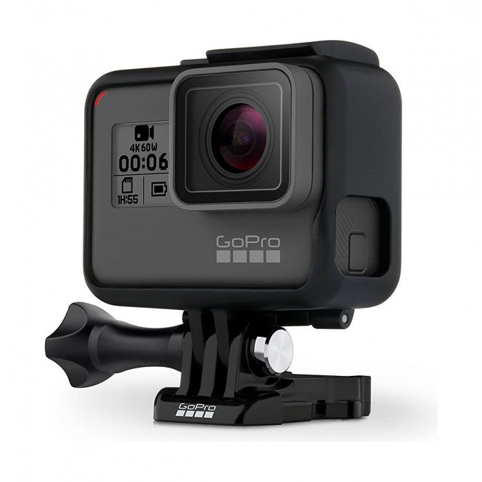 Camara GoPro Hero 6 Black Refurbish, Foto 12MP, Video 4K, Sumergible hasta 10m.