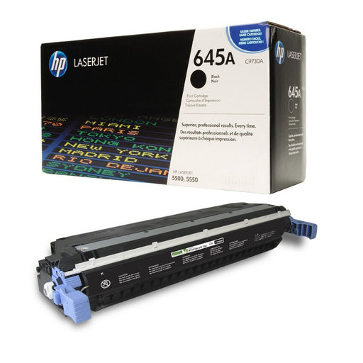 TONER HP C9730A NEGRO PARA LASERJET 5500 RENDIMIENTO 13000 PAGINAS - ABD Systems