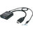 CABLE CONVERTIDOR MANHATTAN HDMI A VGA + AUDIO 3.5MM 1080P M-H - ABD Systems