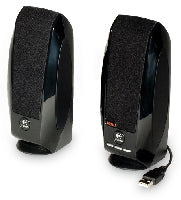 BOCINAS LOGITECH S150 2.0 NEGRAS (ENERGIA Y AUDIO POR USB) PC/MAC