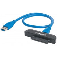CABLE CONVERTIDOR MANHATTAN USB 3.0 A SATA DISCO DURO 2.5 - ABD Systems