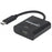 CABLE CONVERTIDOR MANHATTAN USB-C 3.1 A HDMI 4K MACHO-HEMBRA - ABD Systems