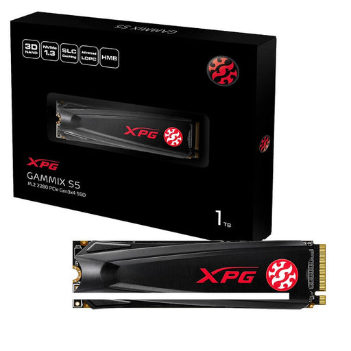 Unidad de estado sólido SSD ADATA XPG GAMMIX s5 NVME M.2 2280 1TB PCIE