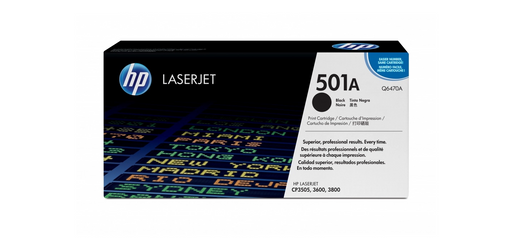 TONER HP NEGRO PARA LASERJET 3600/3800 (Q6470A)- 6,000 PAGINAS 501A - ABD Systems