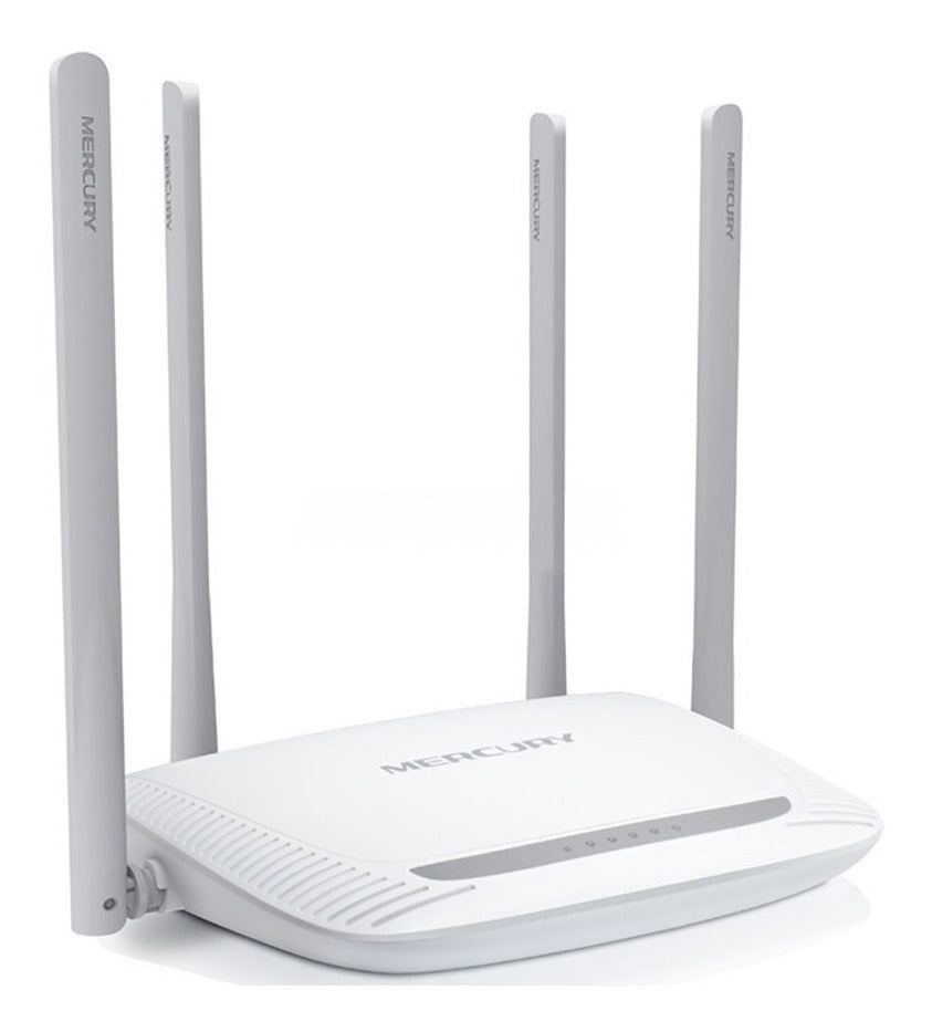 ROUTER INALAMBRICO MERCUSYS MW325R 300MBPS 802.11N/G/B 3 PUERTOS LAN 10/100 1 PUERTO WAN 10/100 4 ANTENAS FIJAS EXTERNAS
