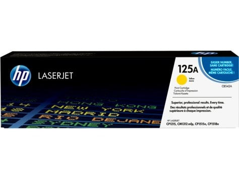 TONER HP CB542A AMARILLO PARA LASERJET 1215 / 1515 RENDIMIENTO 1400 PAG. - ABD Systems