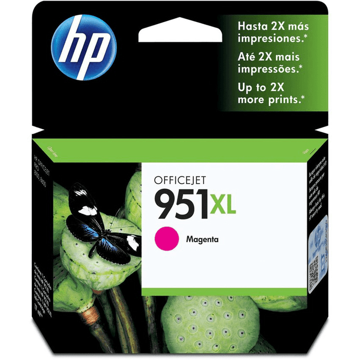 CARTUCHO DE TINTA HP 951 XL MAGENTA ALTO RENDIMIENTO HASTA 1500 PAGINAS CN047AL