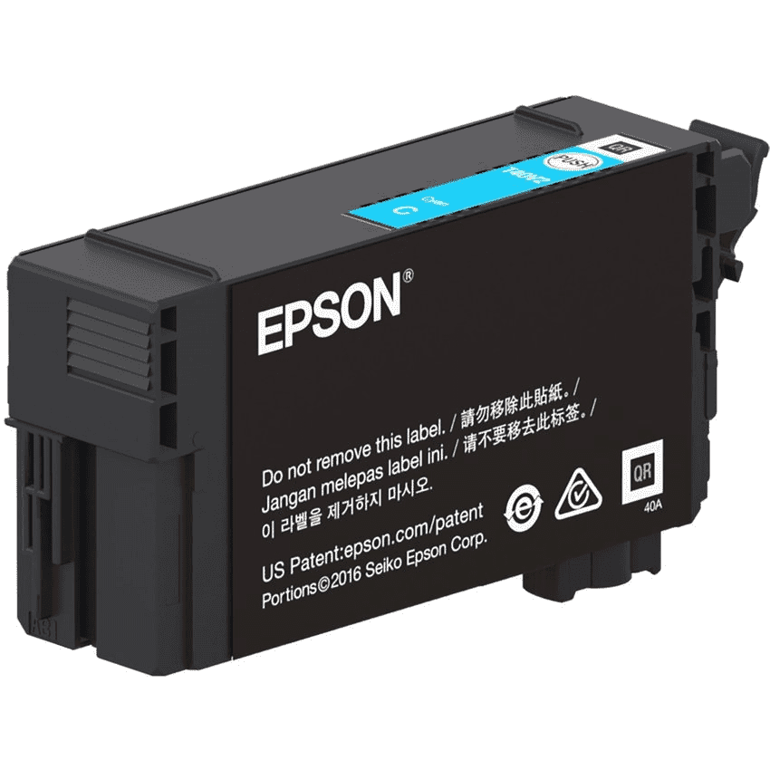 CARTUCHO EPSON MODELO T40V ULTRACHROME XD2 INK CYAN, PARA SERIE T (25 ML)